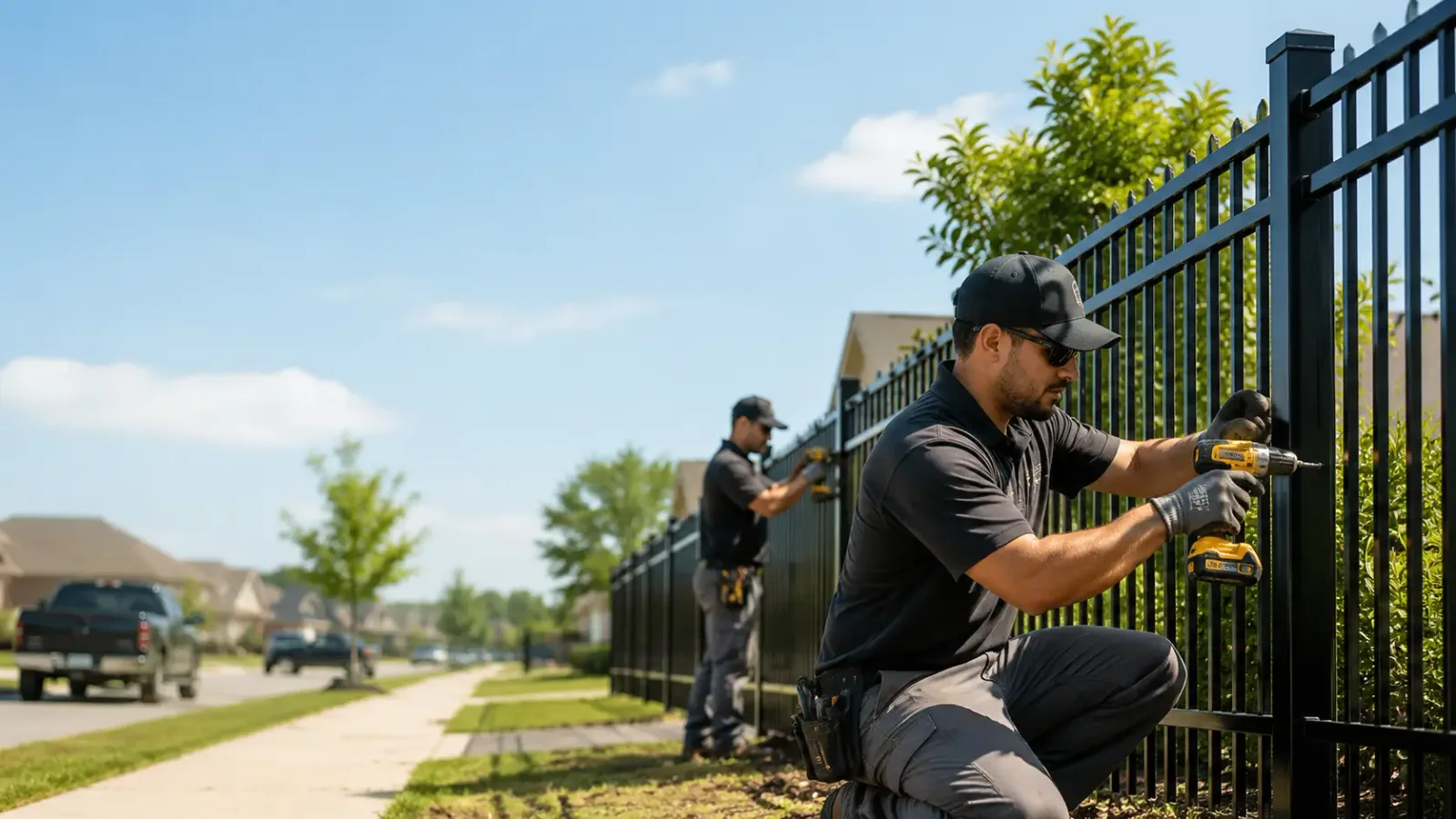Metal Fence Installation in Haines City, FL